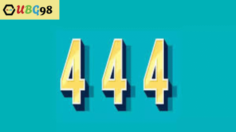 444 angel number meaning love