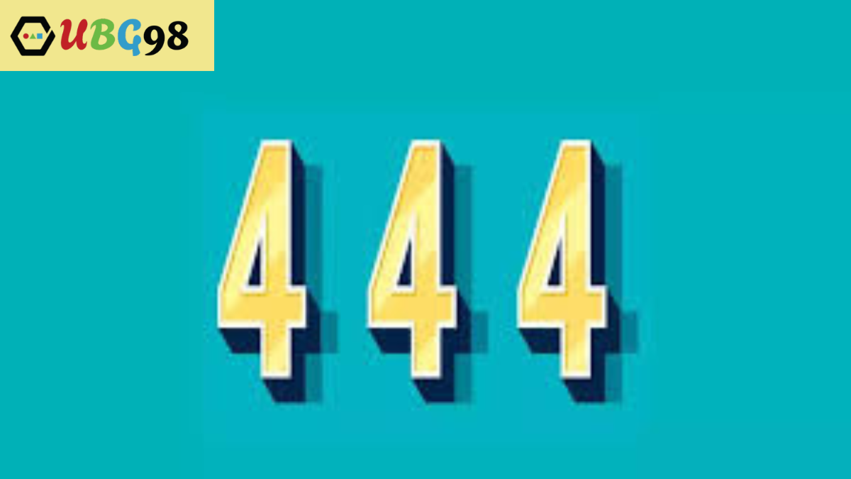 444 angel number meaning love