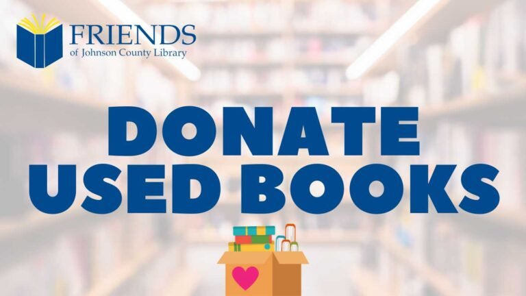 Used Book Donations Near Me