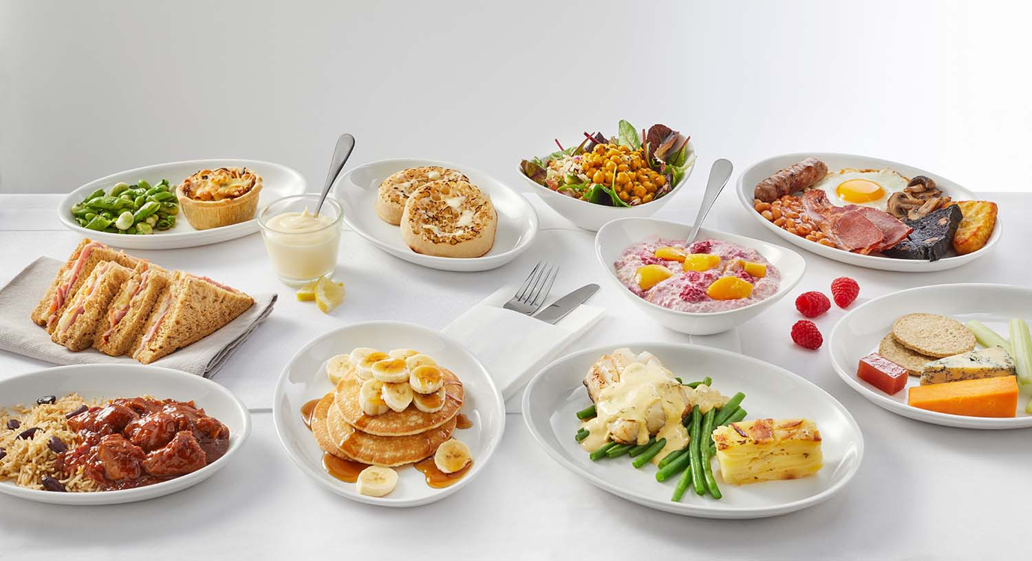 LNER First Class Menu
