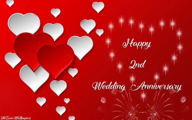 2nd Wedding Anniversary
